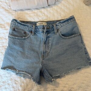 Abercrombie Denim Blue Women's Shorts